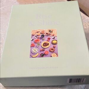 Rise & Shine Puzzle - Pieceworks Breakfast Art Puzzle 1000 Piece in EUC